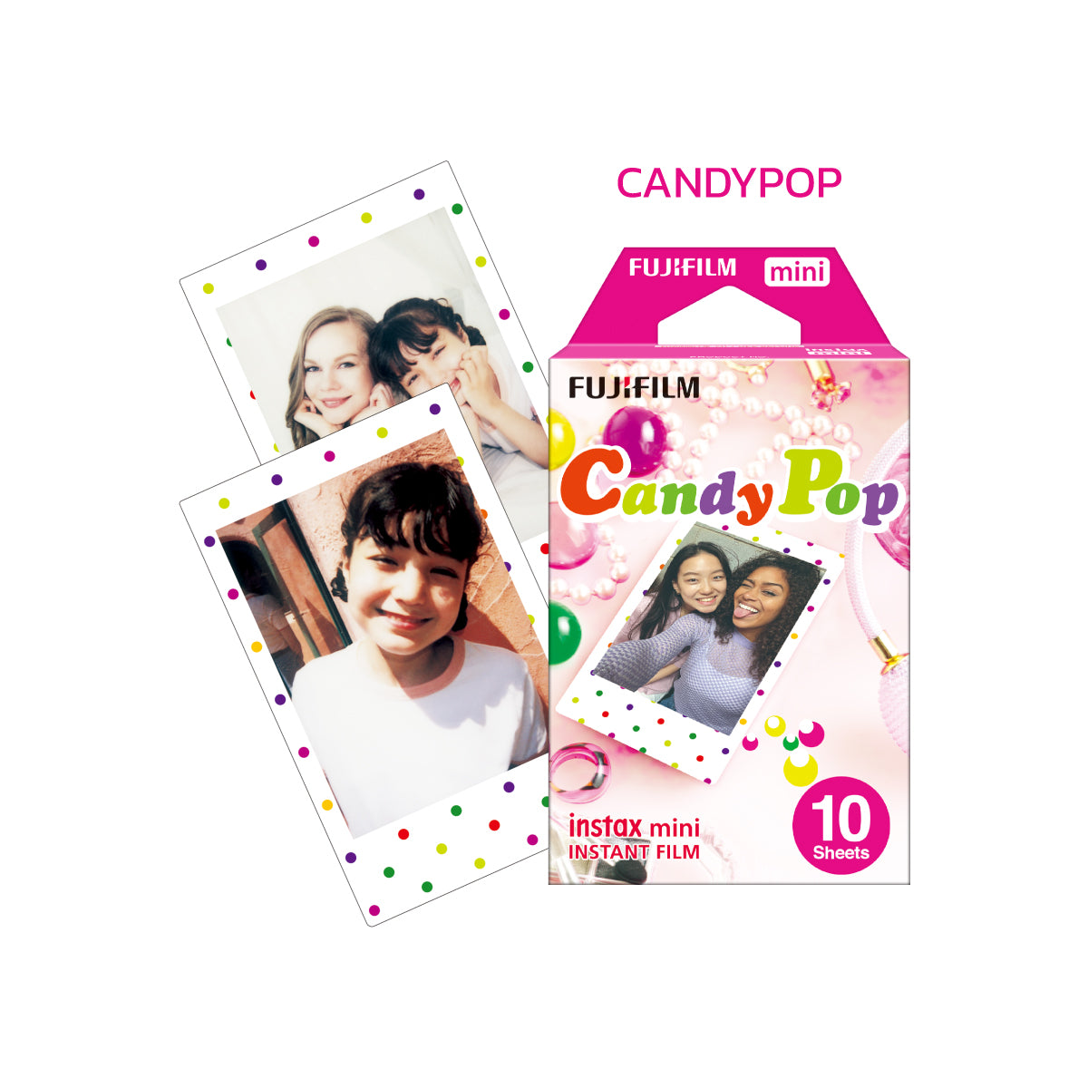 Instax Color Mini Film - ฟิล์มสี ฟิล์มลาย สำหรับกล้อง INSTAX ขนาด MINI