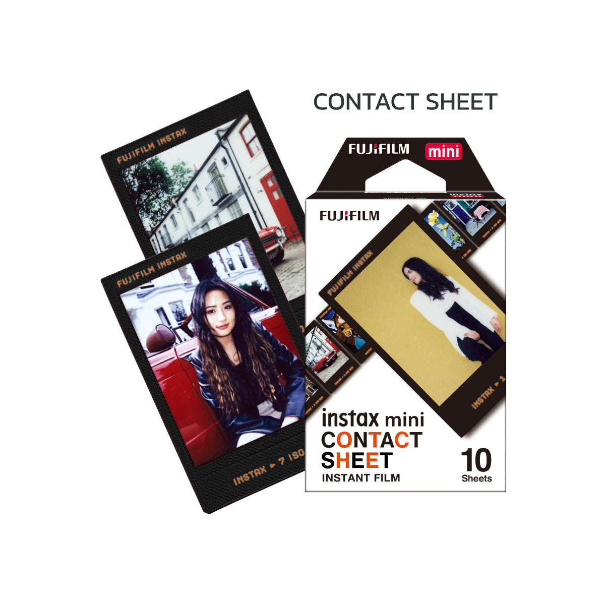 Instax Color Mini Film - ฟิล์มสี ฟิล์มลาย สำหรับกล้อง INSTAX ขนาด MINI