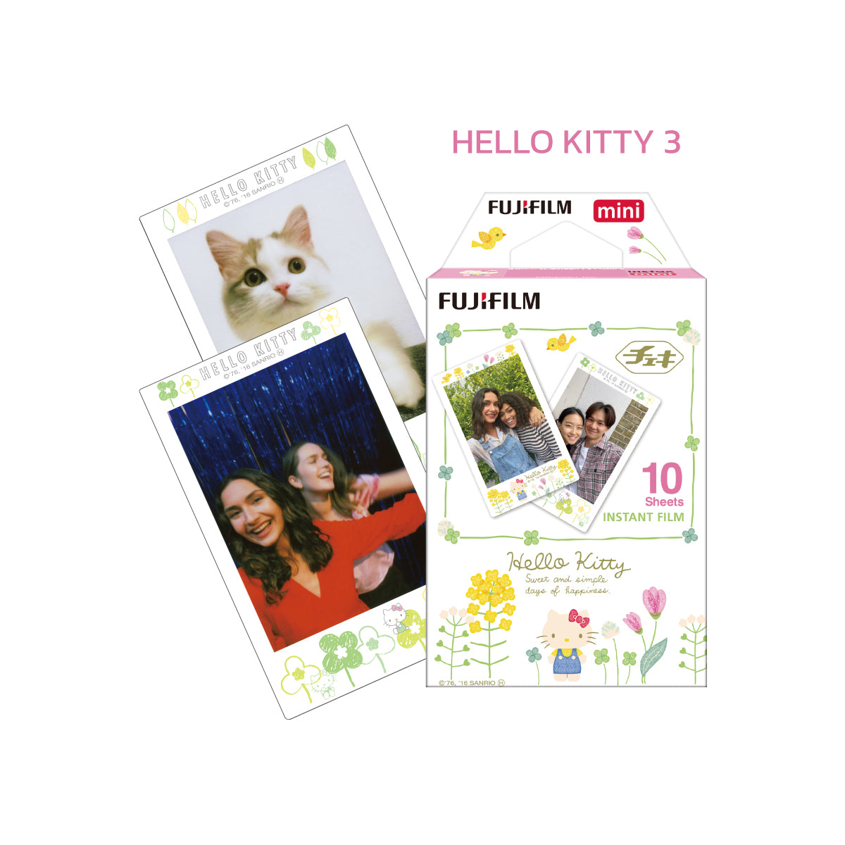 Instax Color Mini Film - ฟิล์มสี ฟิล์มลาย สำหรับกล้อง INSTAX ขนาด MINI