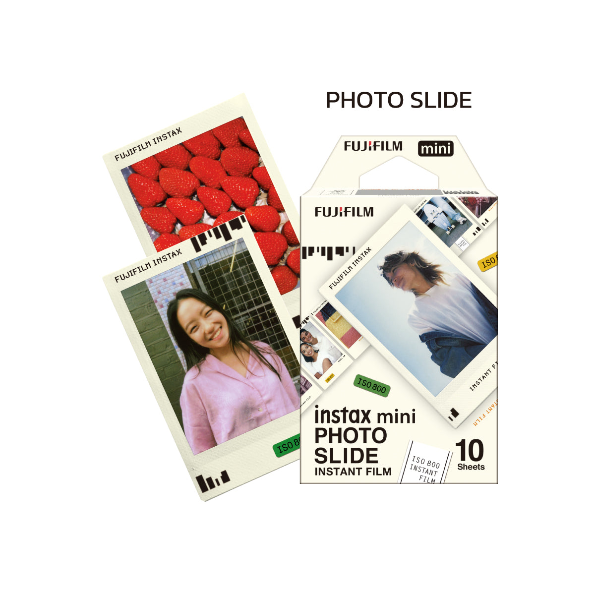 Instax Color Mini Film - ฟิล์มสี ฟิล์มลาย สำหรับกล้อง INSTAX ขนาด MINI