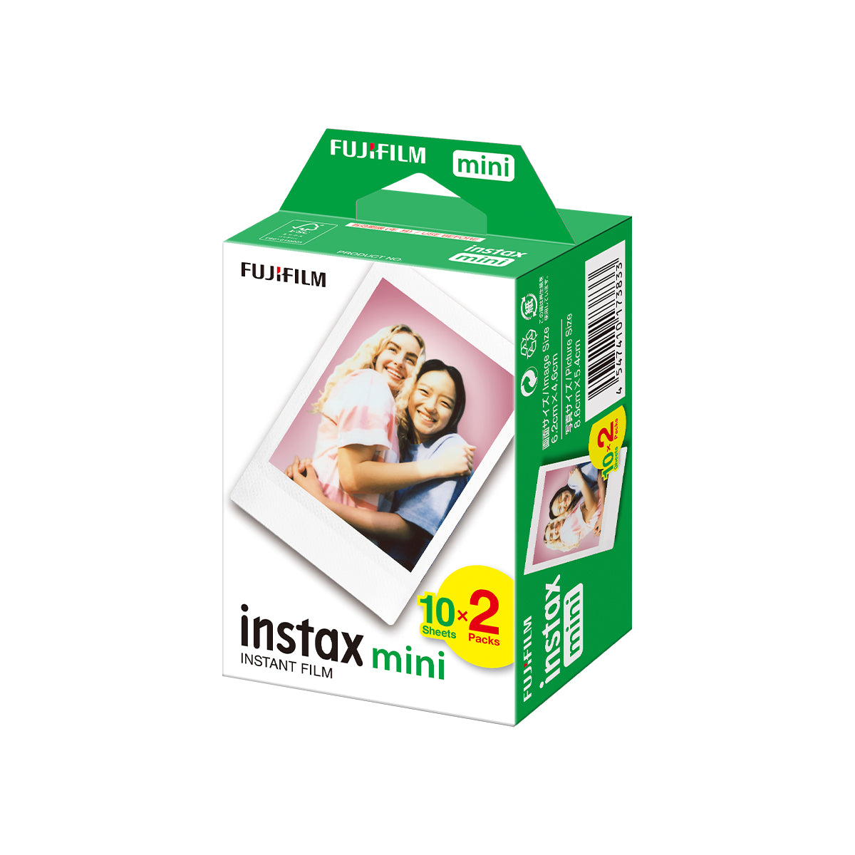 instax mini film ขอบขาว (แพ็คคู่)