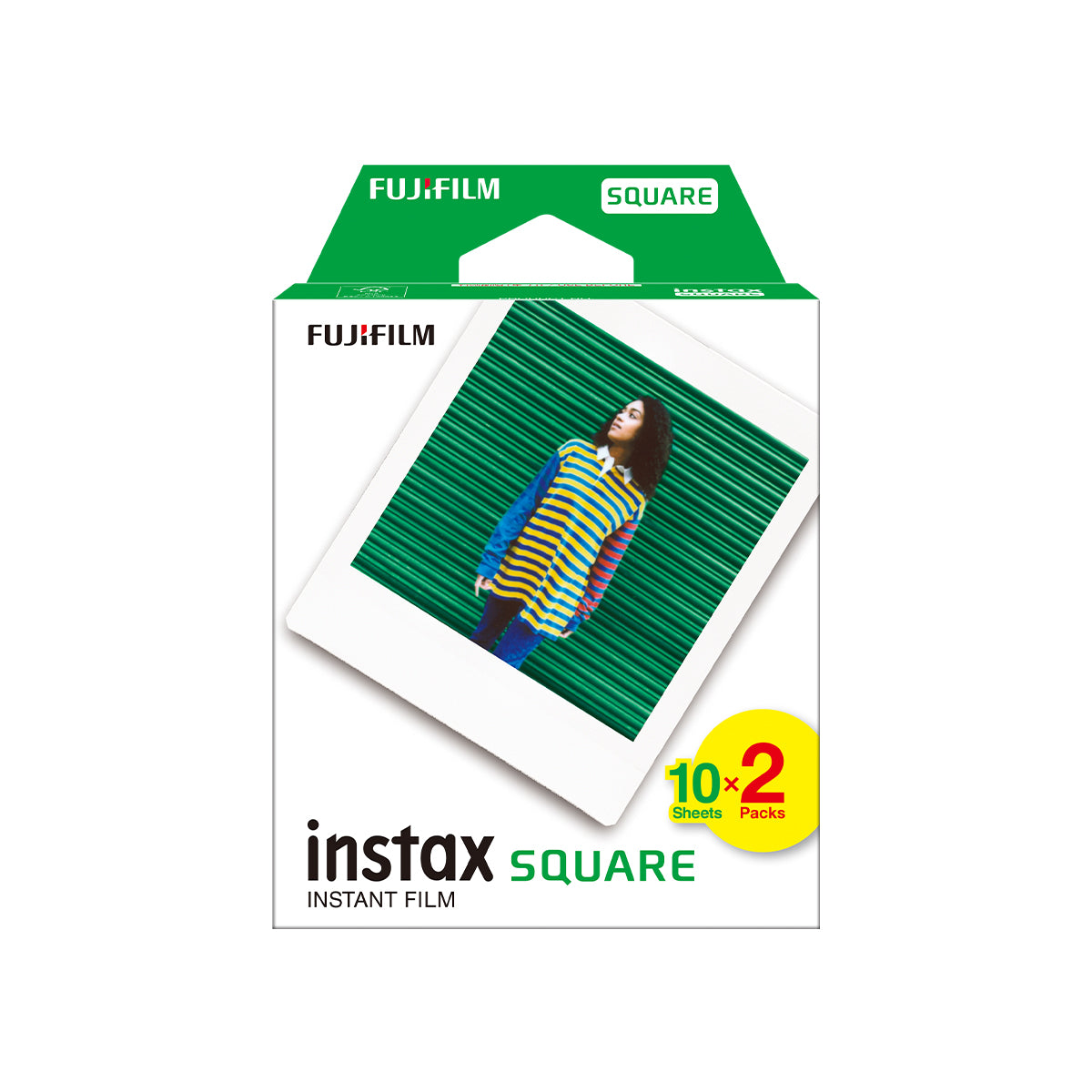 instax SQUARE film - ขอบขาว (แพ๊คคู่)