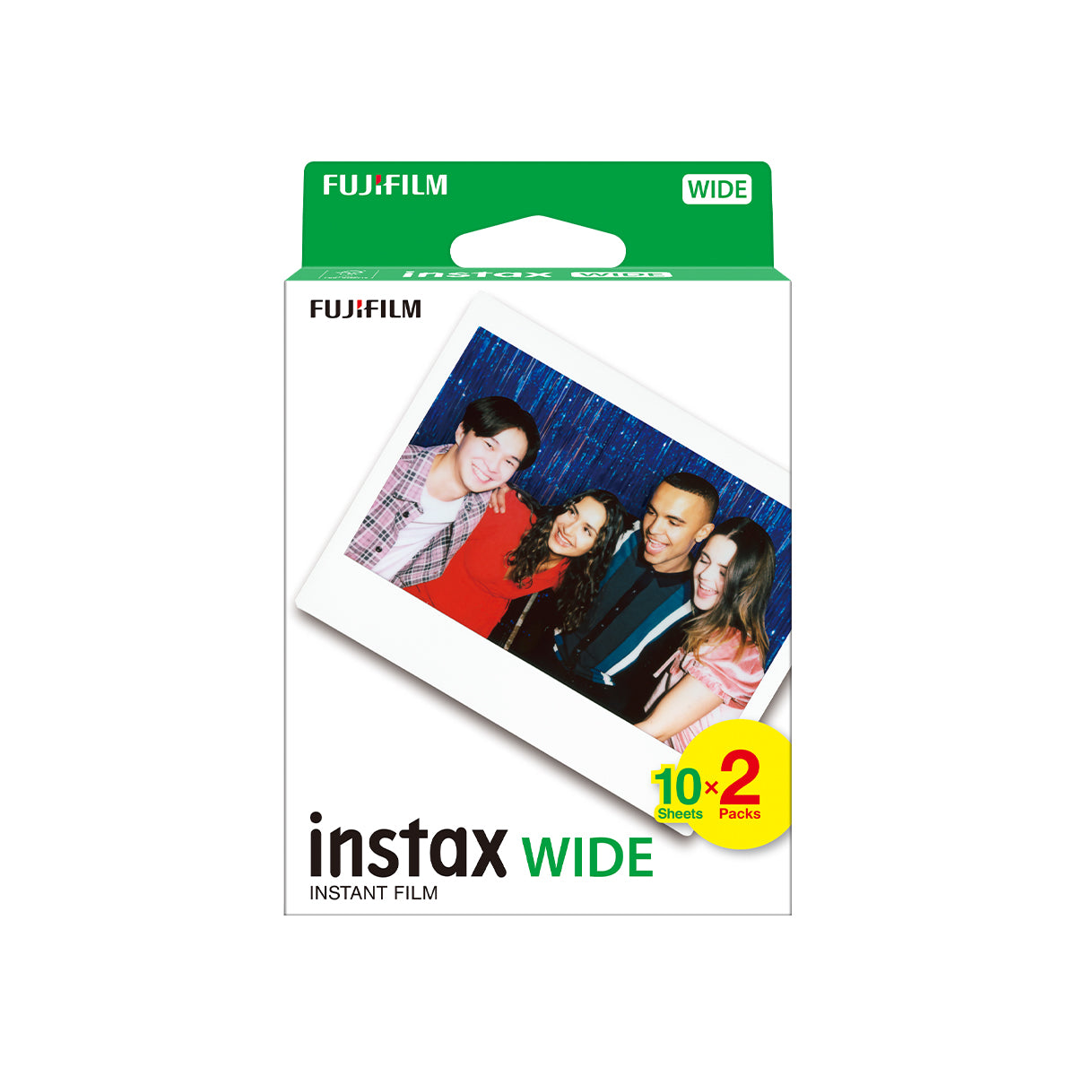 instax Wide Film - ขอบขาว (แพ็คคู่)