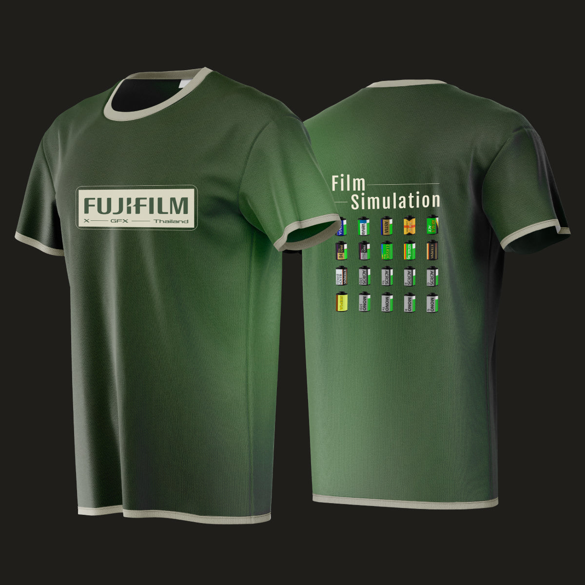 เสื้อยืด Film simulation