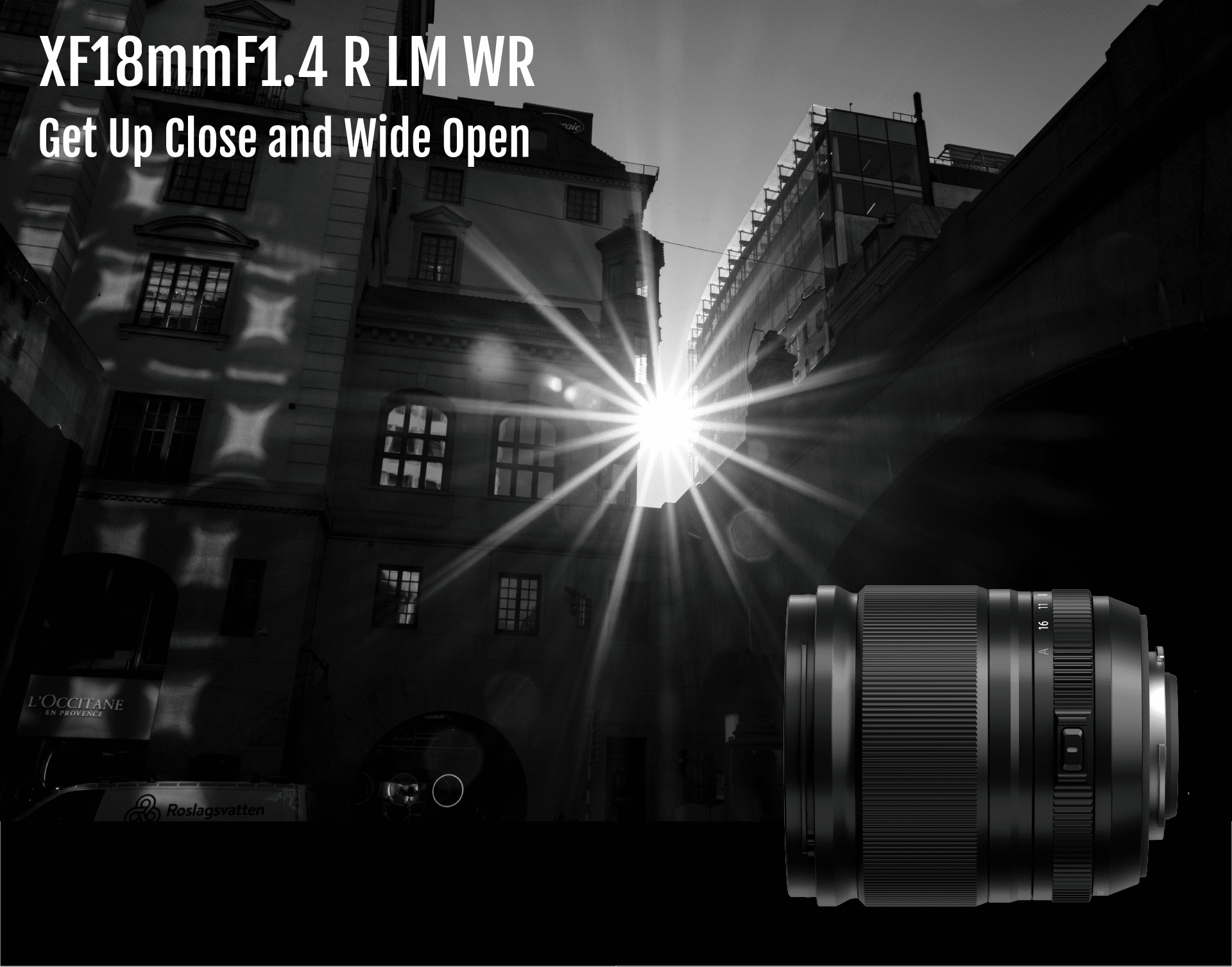 XF18mmF1.4 R LM WR (Black) XF18mmF1.4 R LM WR (Black)