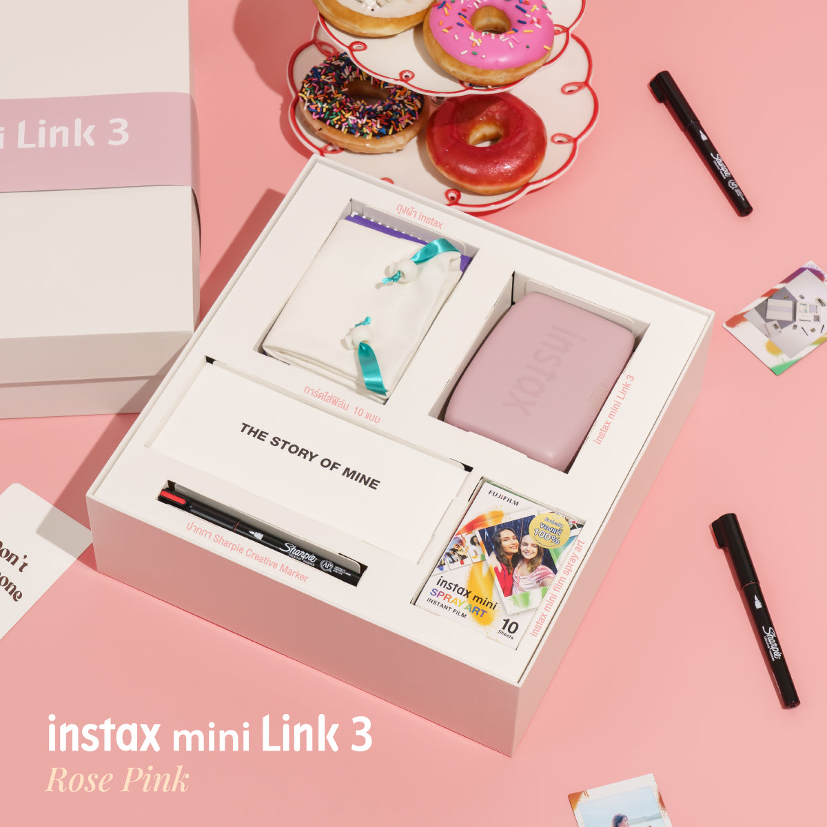 instax mini Link 3 bundle set