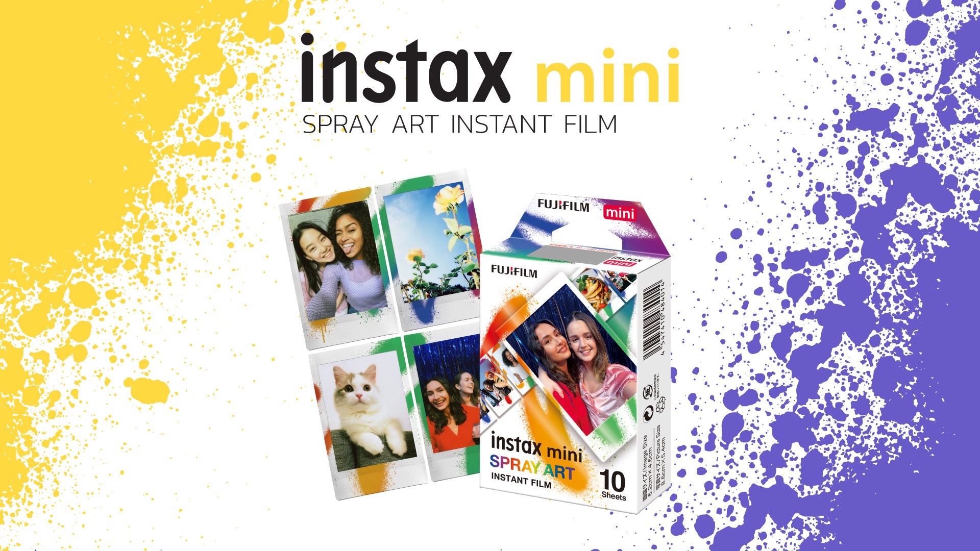 Película Instax Mini Spray Art Fujifilm FUJIFILM
